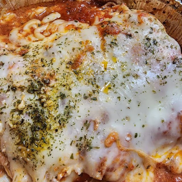 Meat Lasagna.