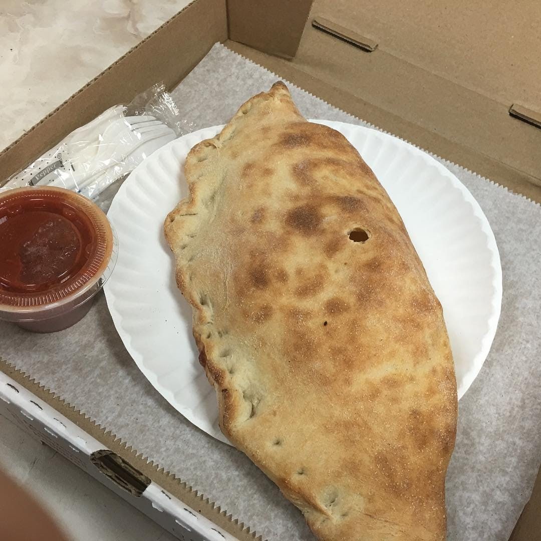 Ricotta & Mozzarella Calzone.
