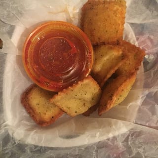 Fried Cheese Ravioli