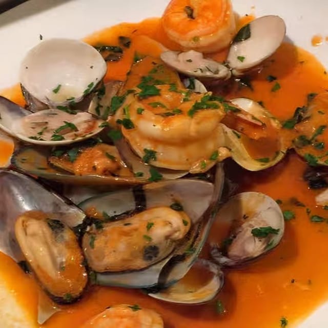 Shrimp Fra Diavolo.