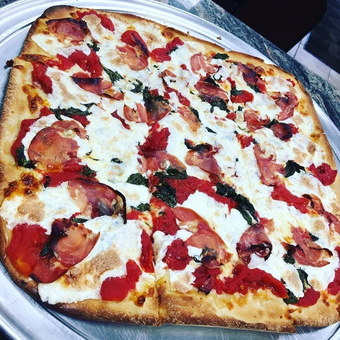 Sicilian Margherita Pizza.