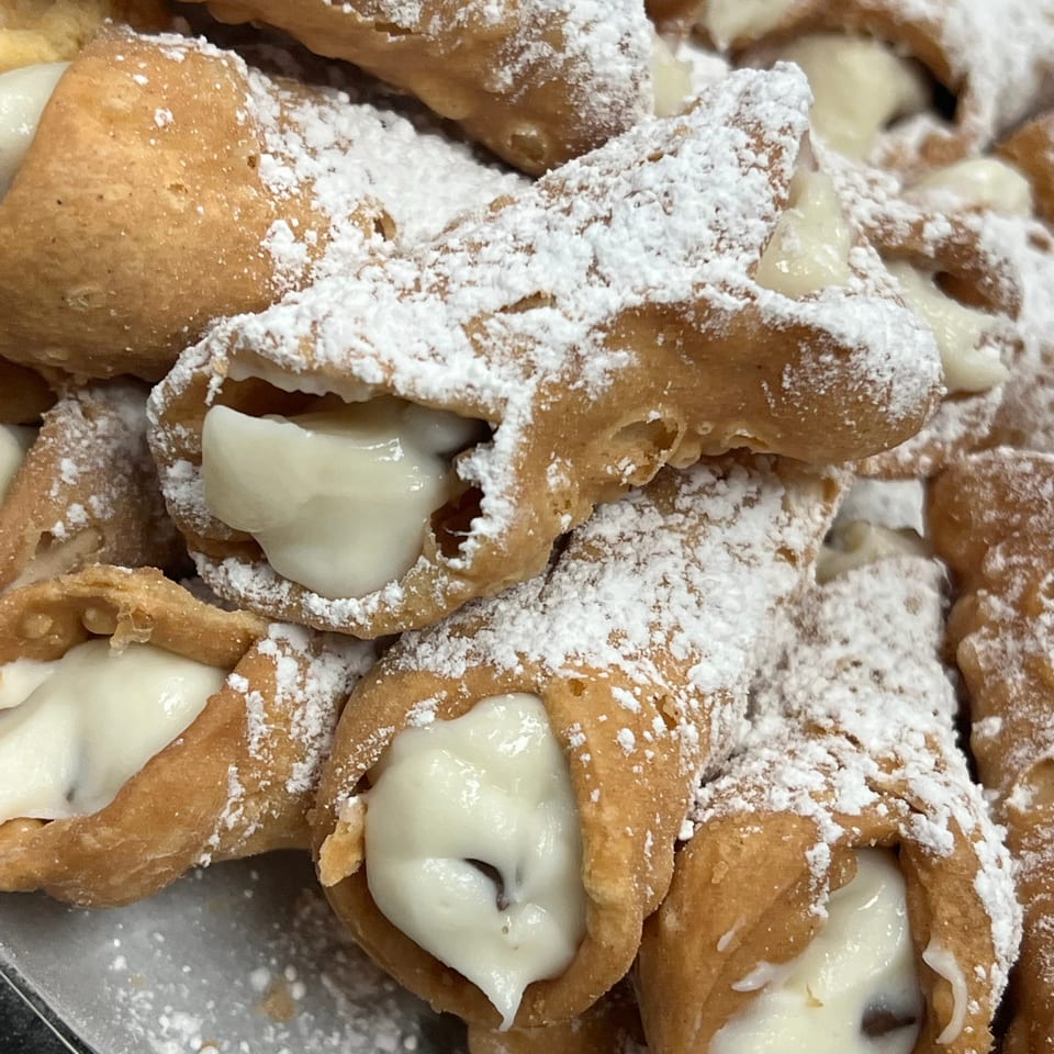 Delicious Cannoli Made Fresh