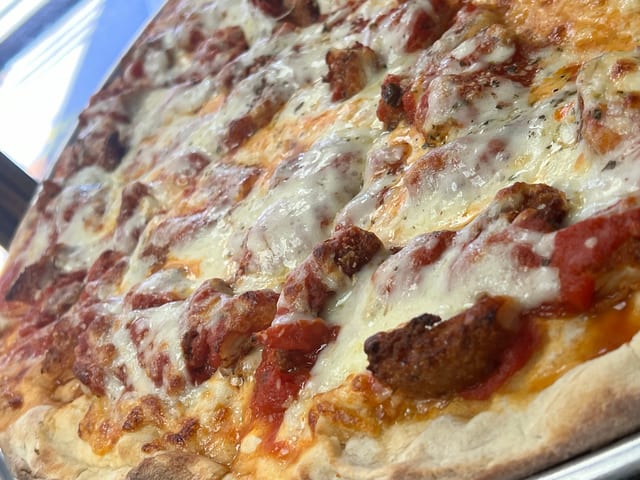 Chicken Parm Pizza.