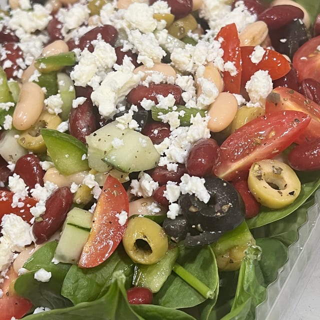 Mediterranean Bean Salad.