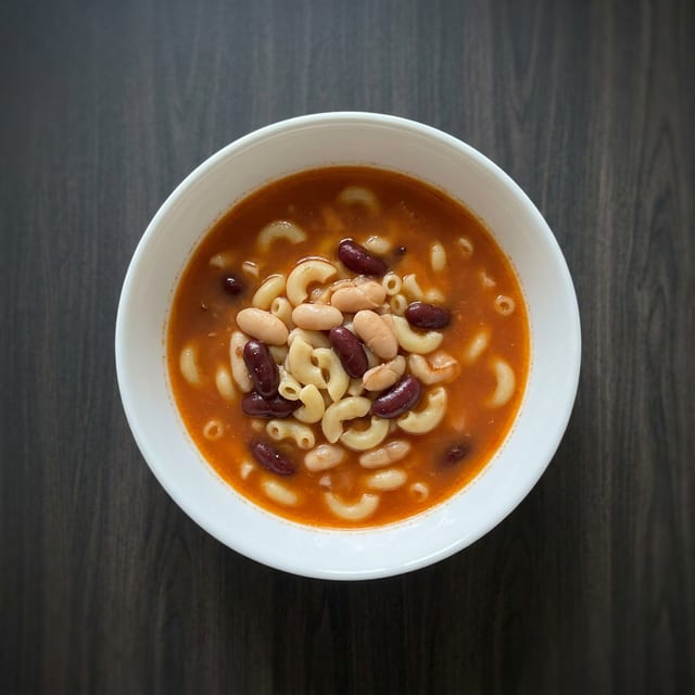 Pasta Fagioli Soup.
